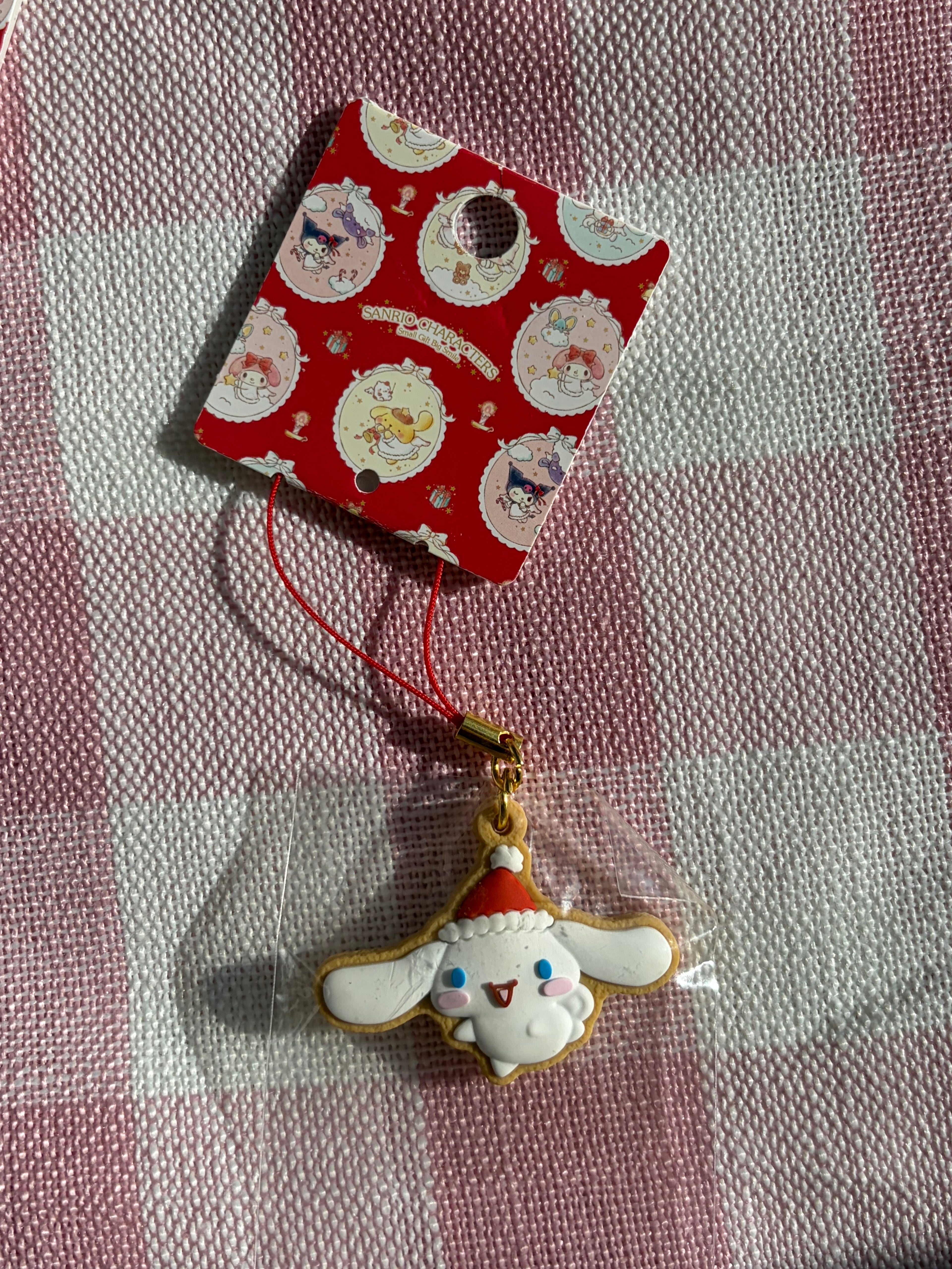 Sanrio Christmas Collection Biscuit Phone Straps