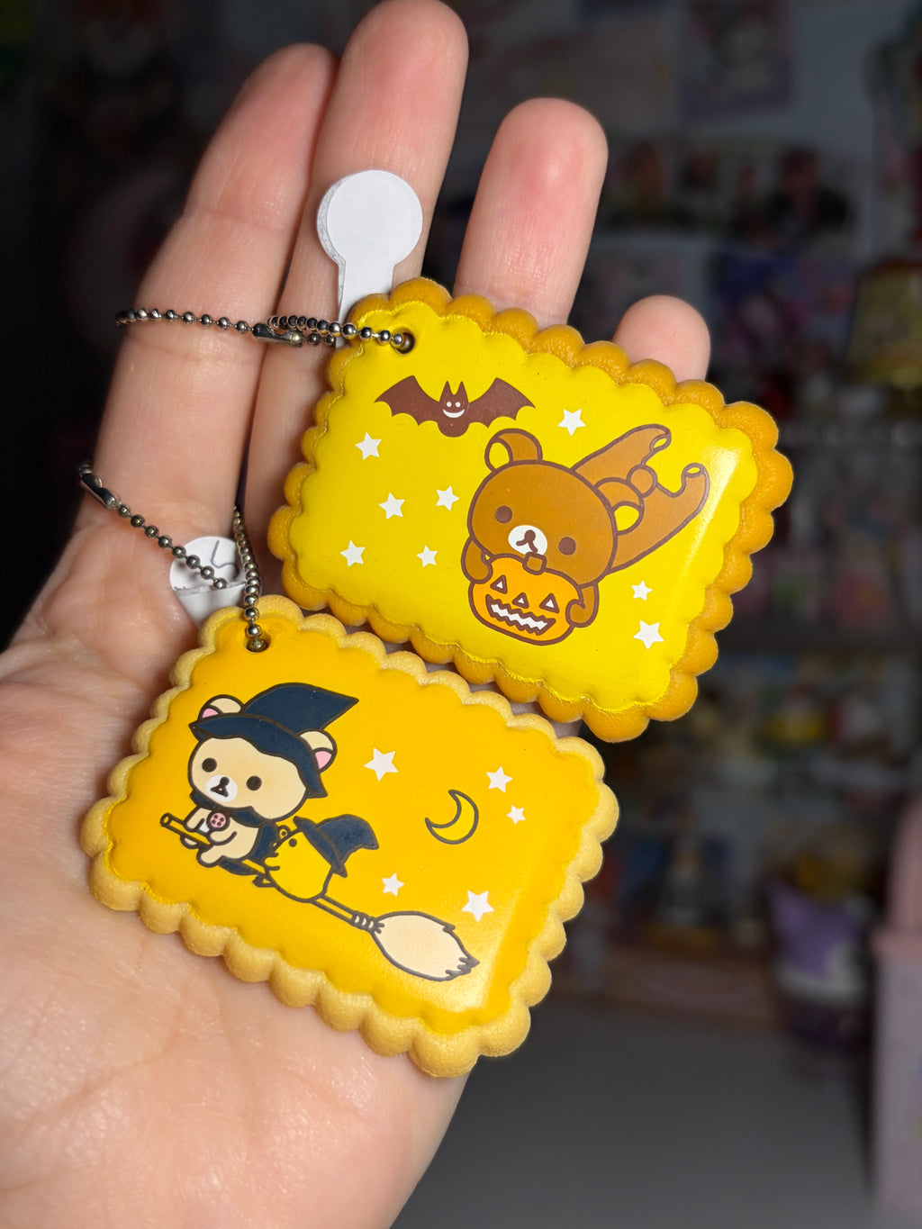 San-x Rilakkuma Halloween Biscuit 2012 Figure Keychain