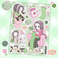 {Heez} Cozy House Sticker Sheet