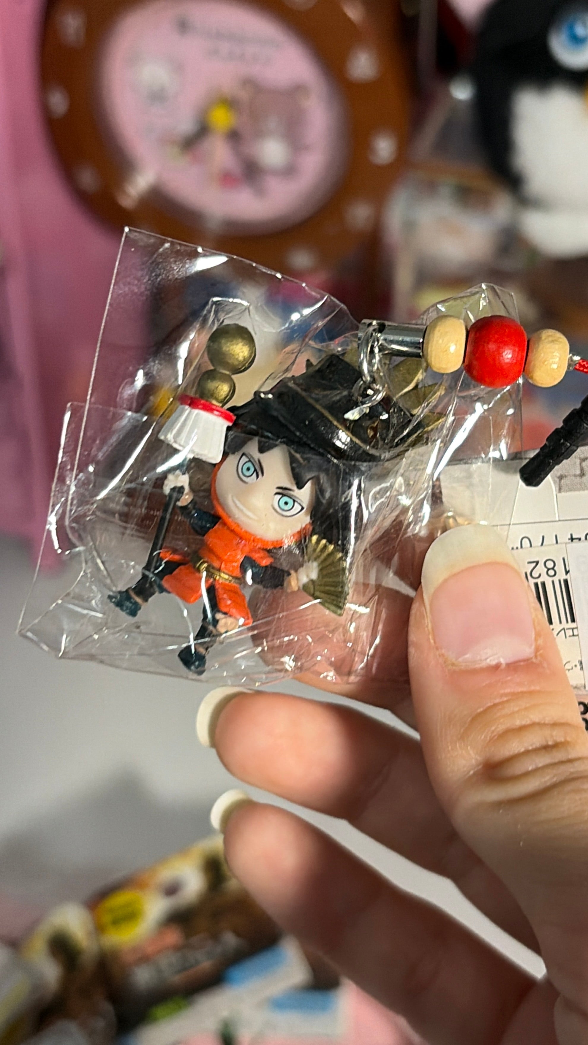 Attack on Titan Charms (Eren, Armin, Mikasa, and Levi)