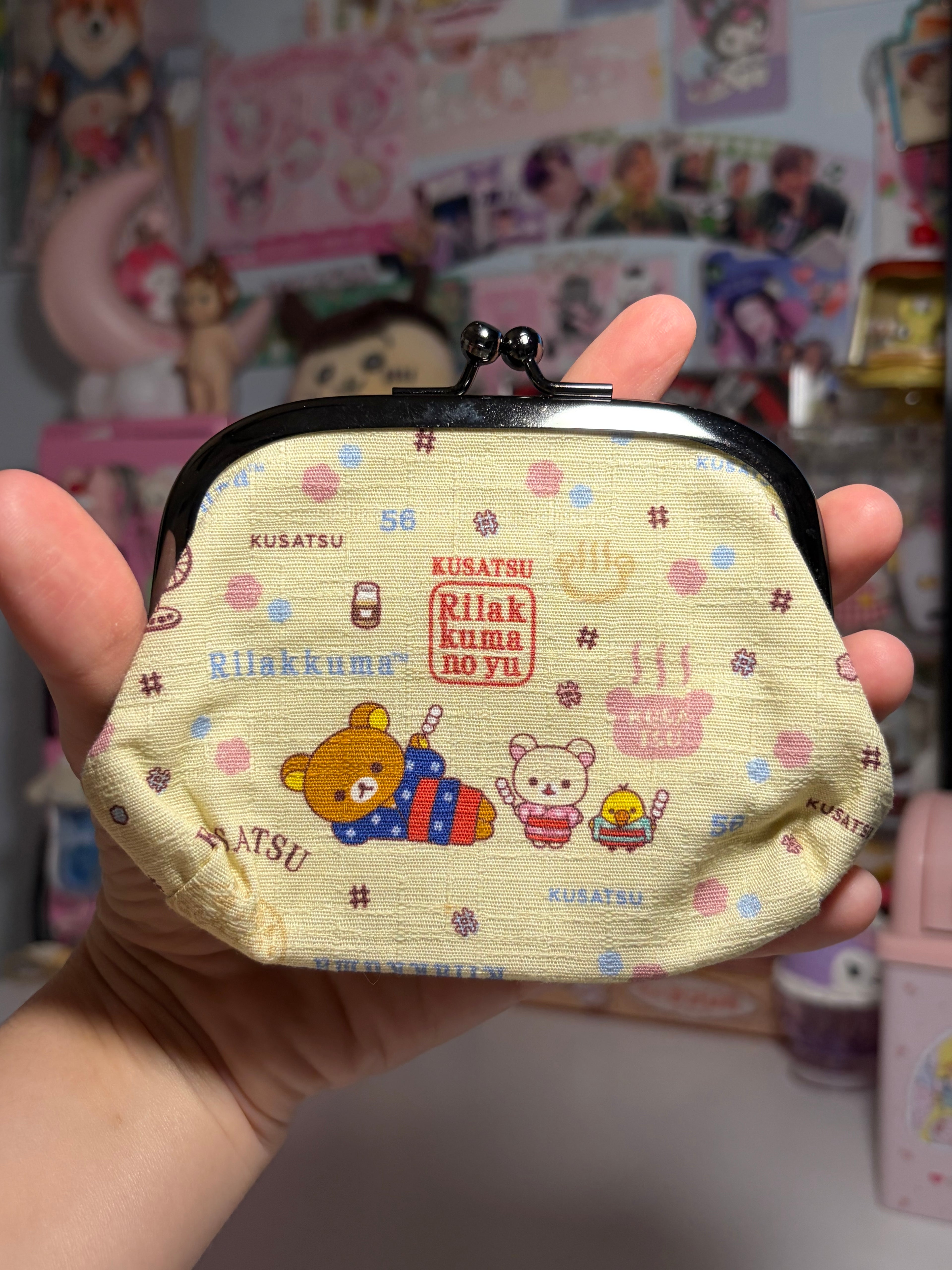 San-x Arashiyama Rilakkuma Tea House Coin Pouch