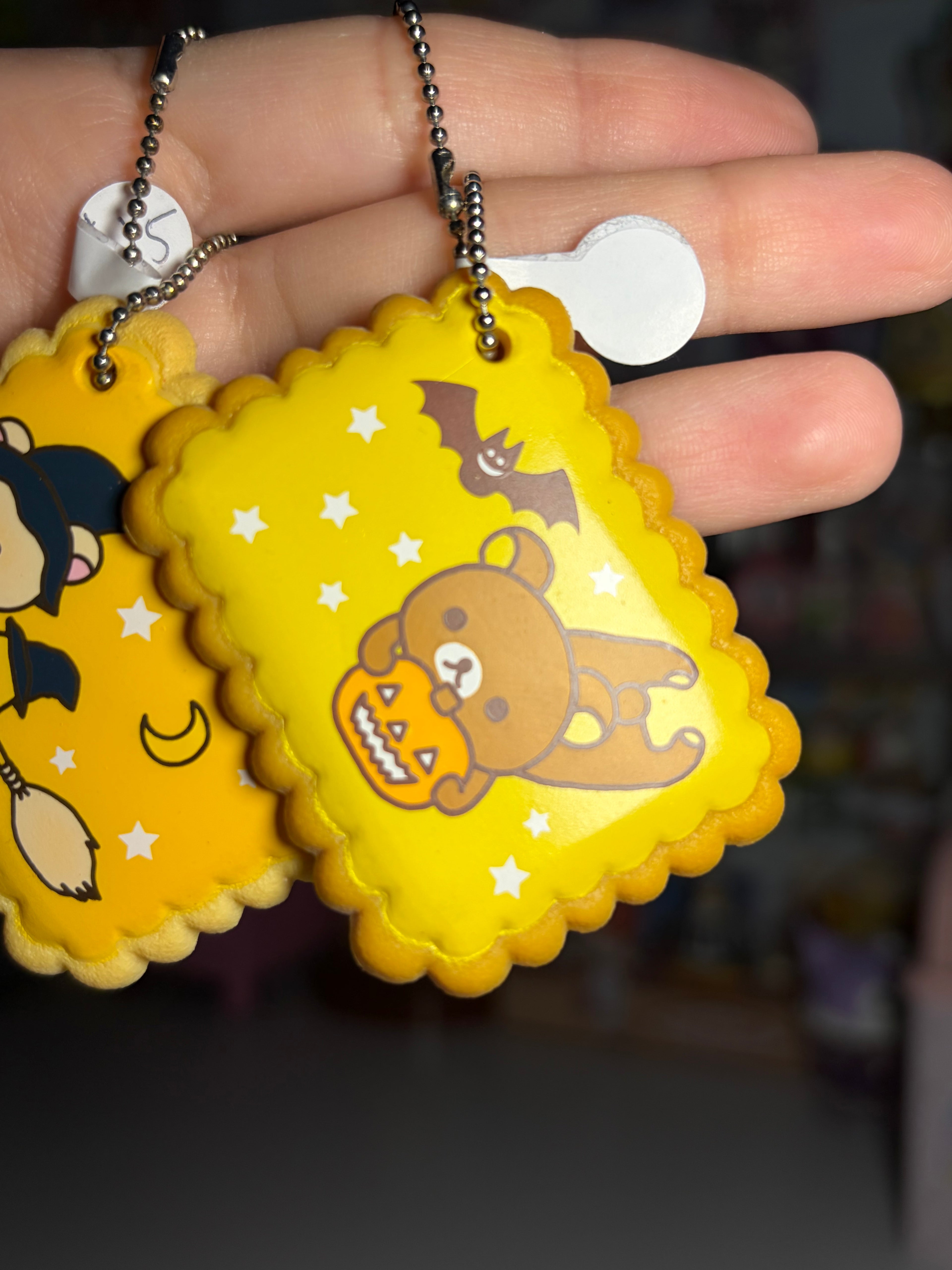 San-x Rilakkuma Halloween Biscuit 2012 Figure Keychain
