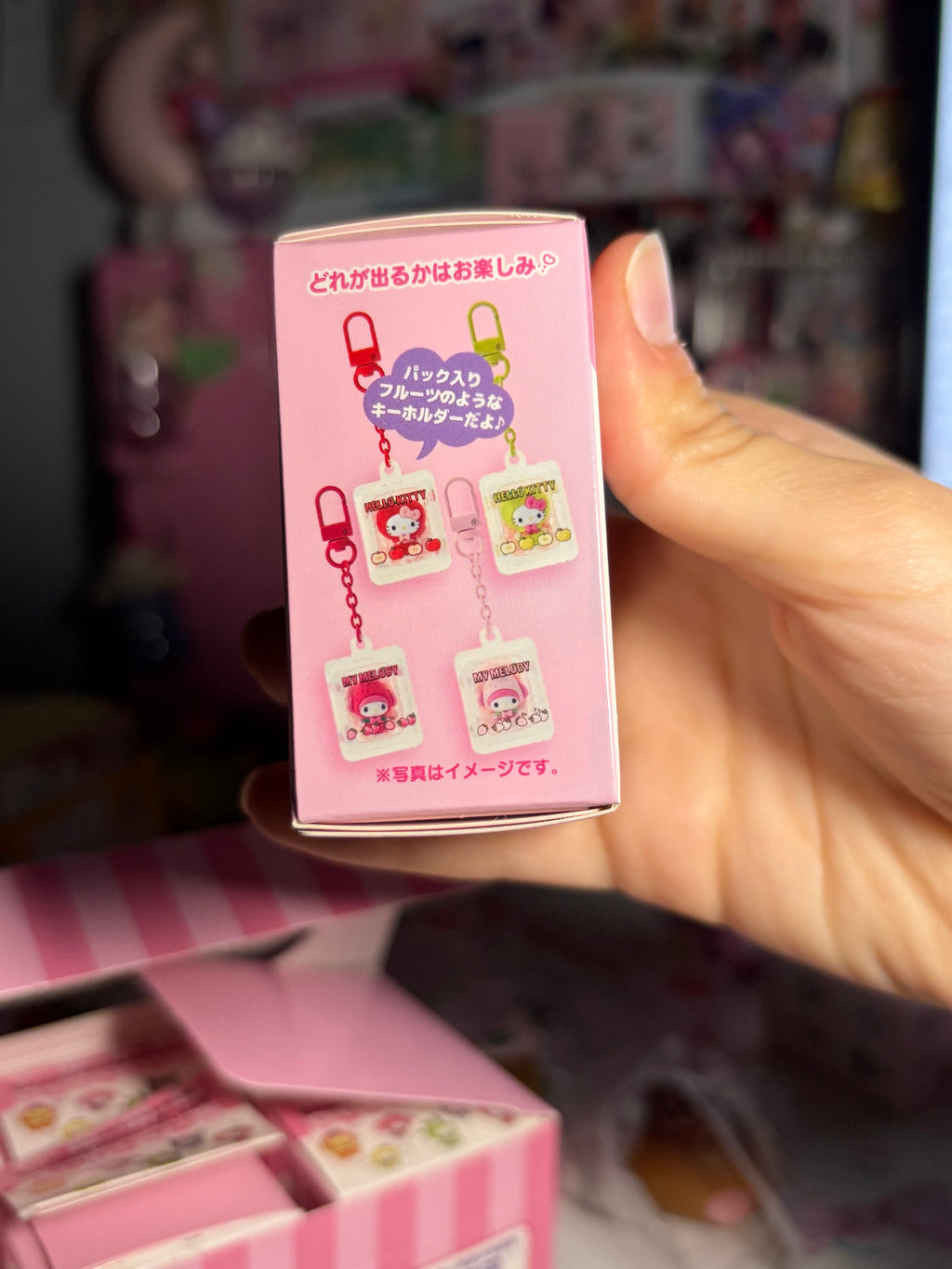 Sanrio Fruits Figure Keychain Blind Box