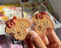 Sanrio My Melody Christmas Cookie Figure Keychain - Korean Release