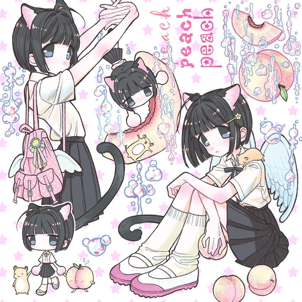 {Heez} Peach Peach Peach Sticker Sheet