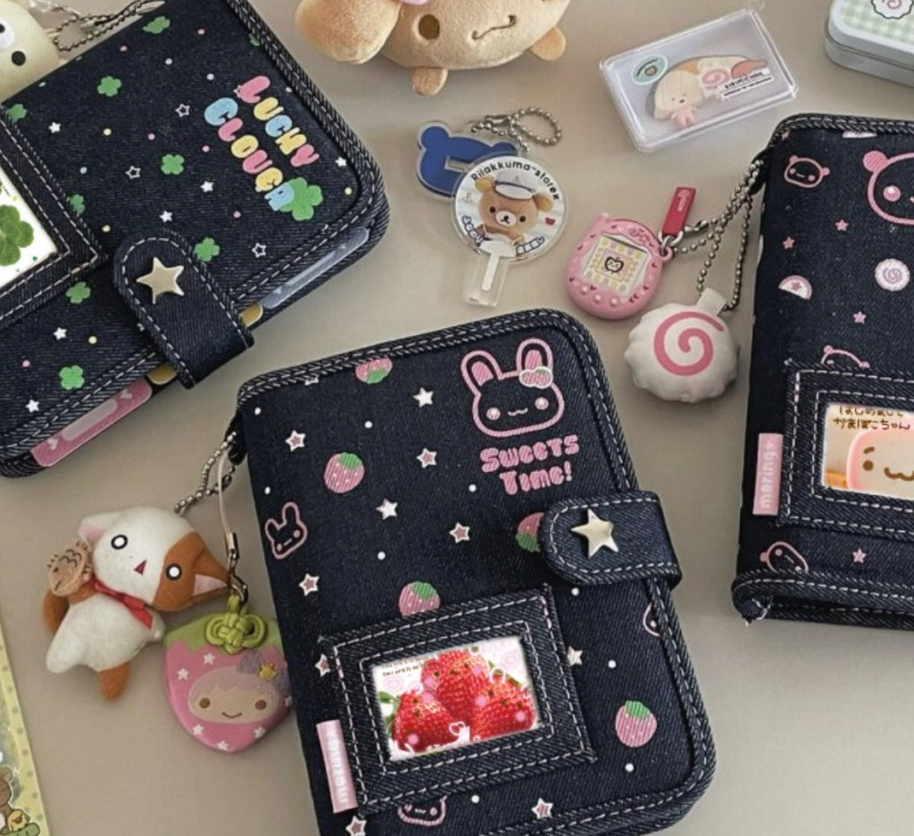 {Mering} A7 Fancy Denim Binder