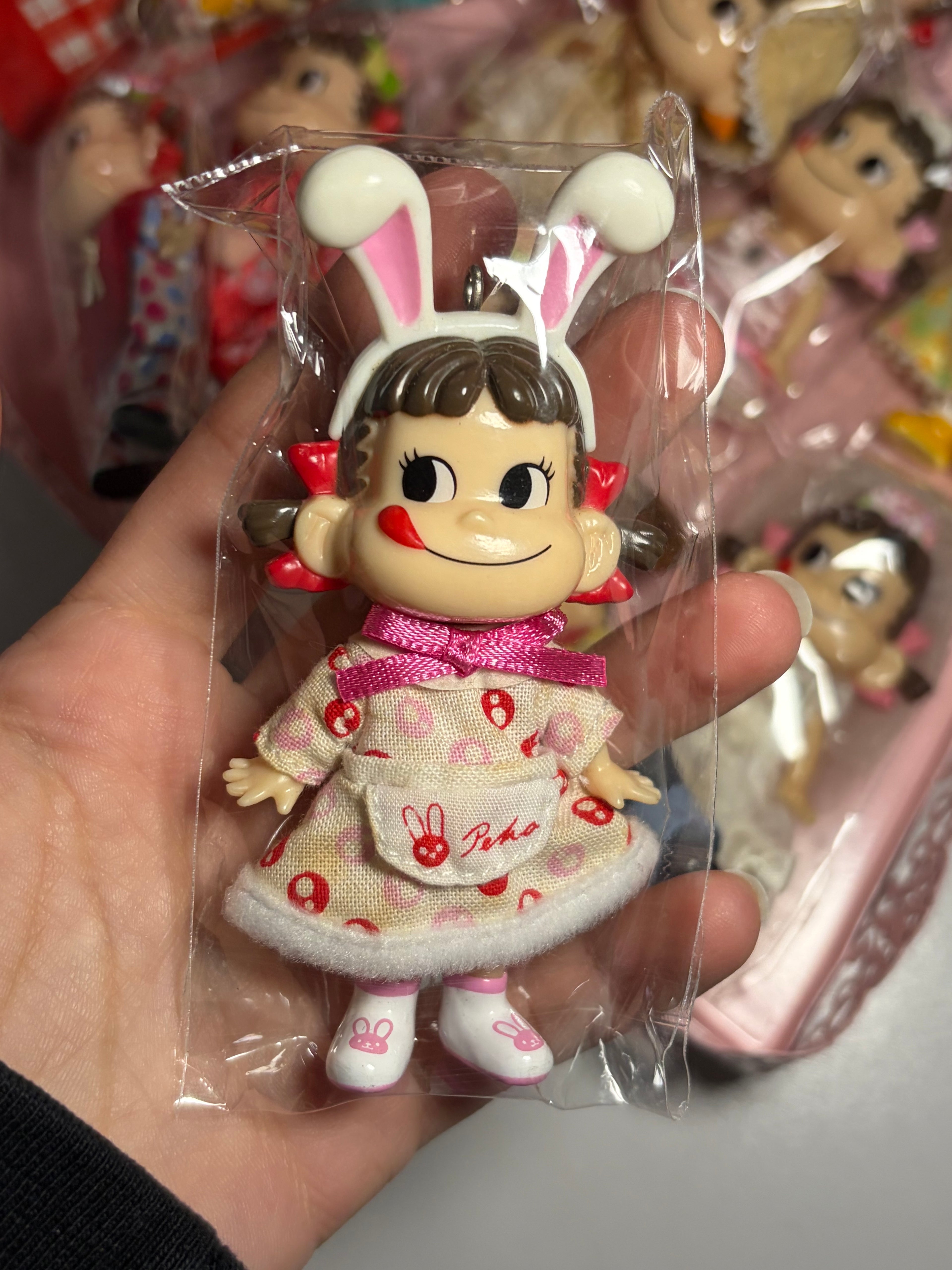 Peko-Chan Figure Keychains