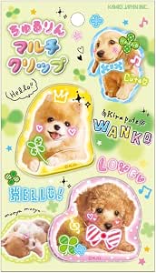 Heisei Retro Puppy Hair Clips / Accessory Clips