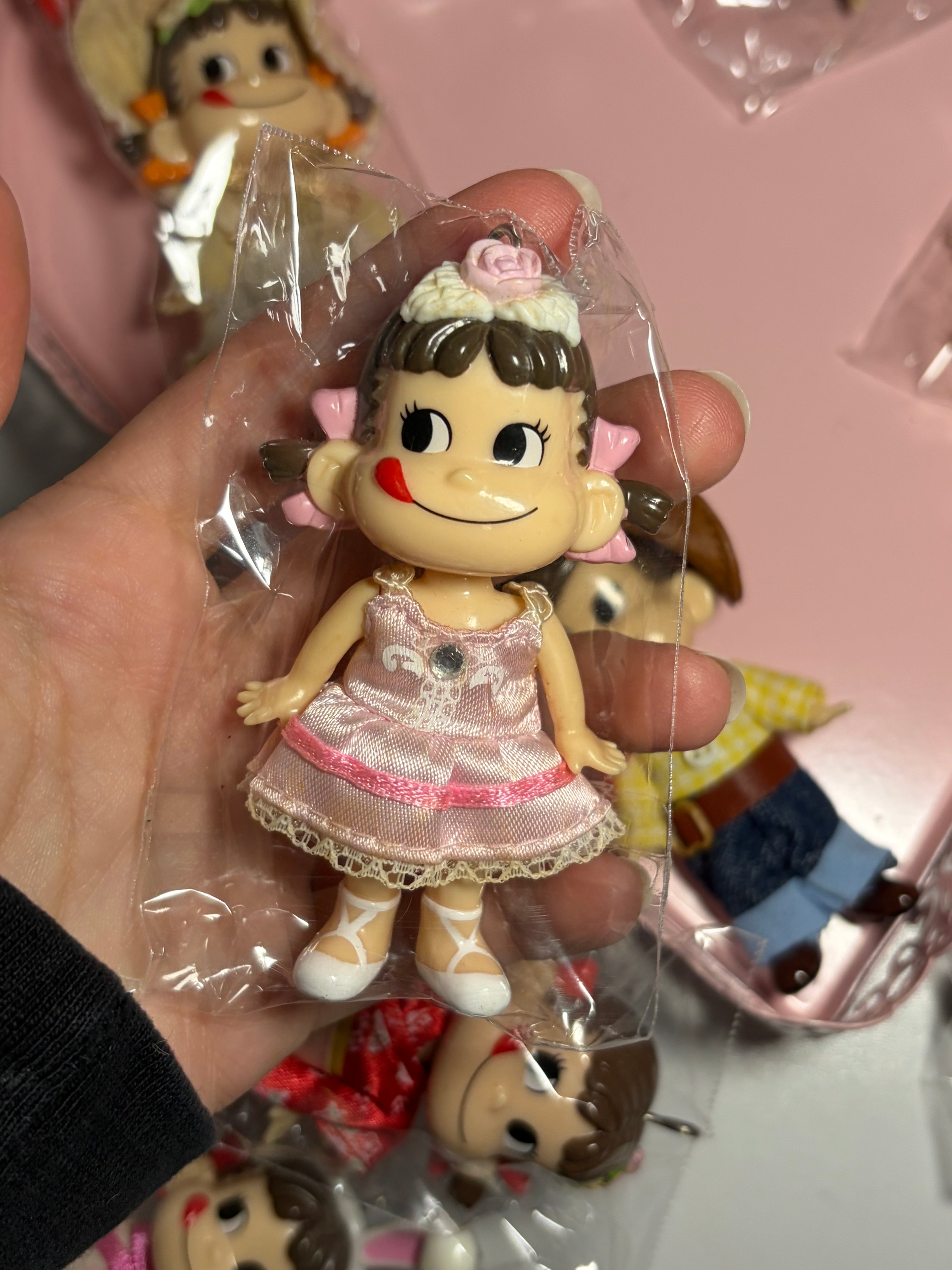 Peko-Chan Figure Keychains