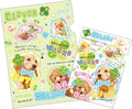 Heisei Retro Doggies Clear Folders (Set of 2)