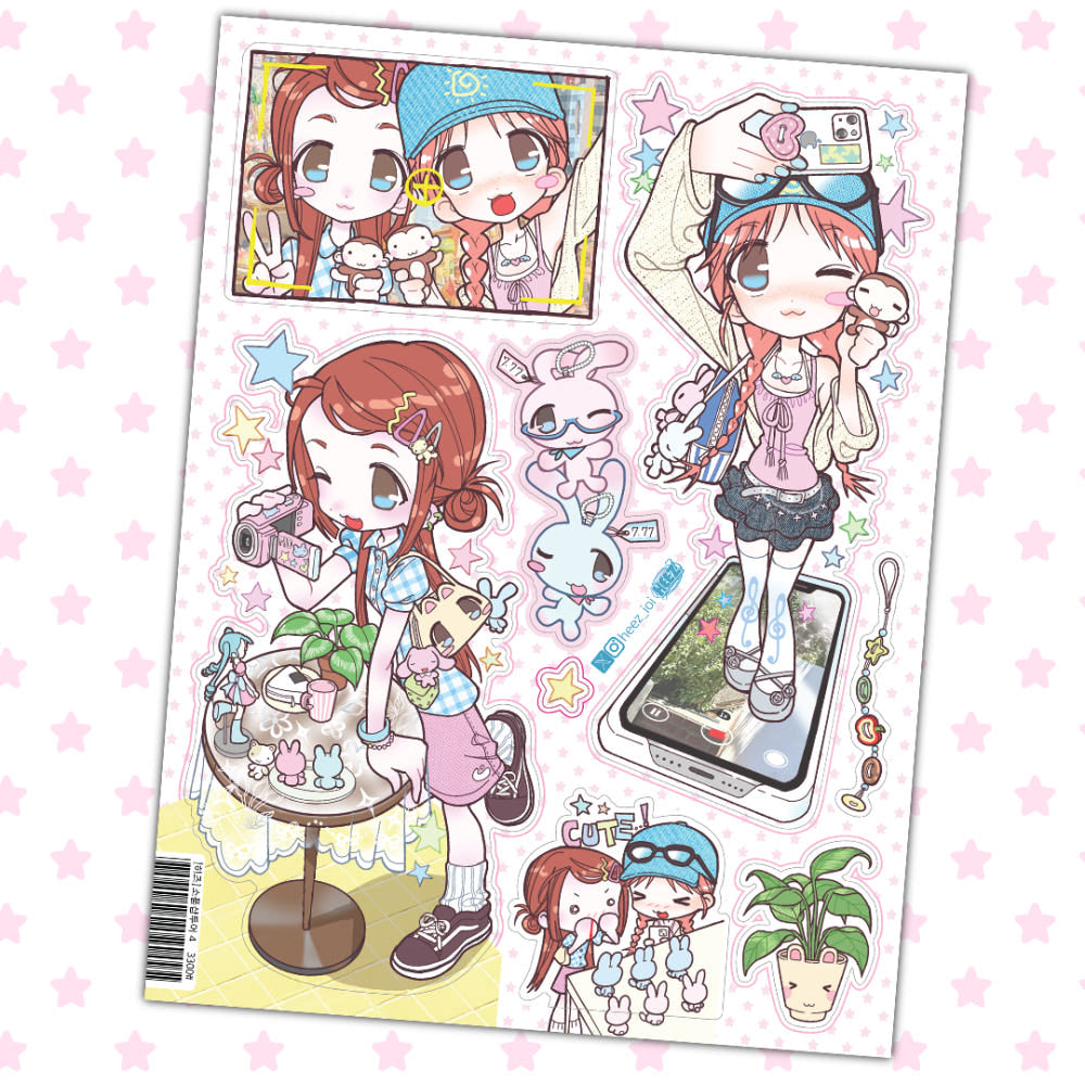 {Heez} Best Friend Memories Sticker Sheet