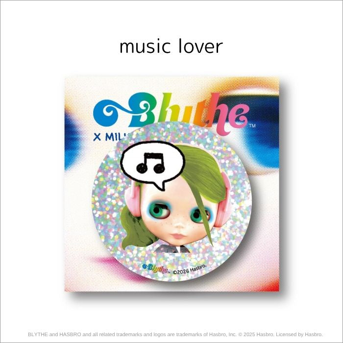 Blythe Puffy Badge