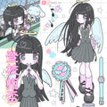 {Heez} School Girl Angel Sticker Sheet