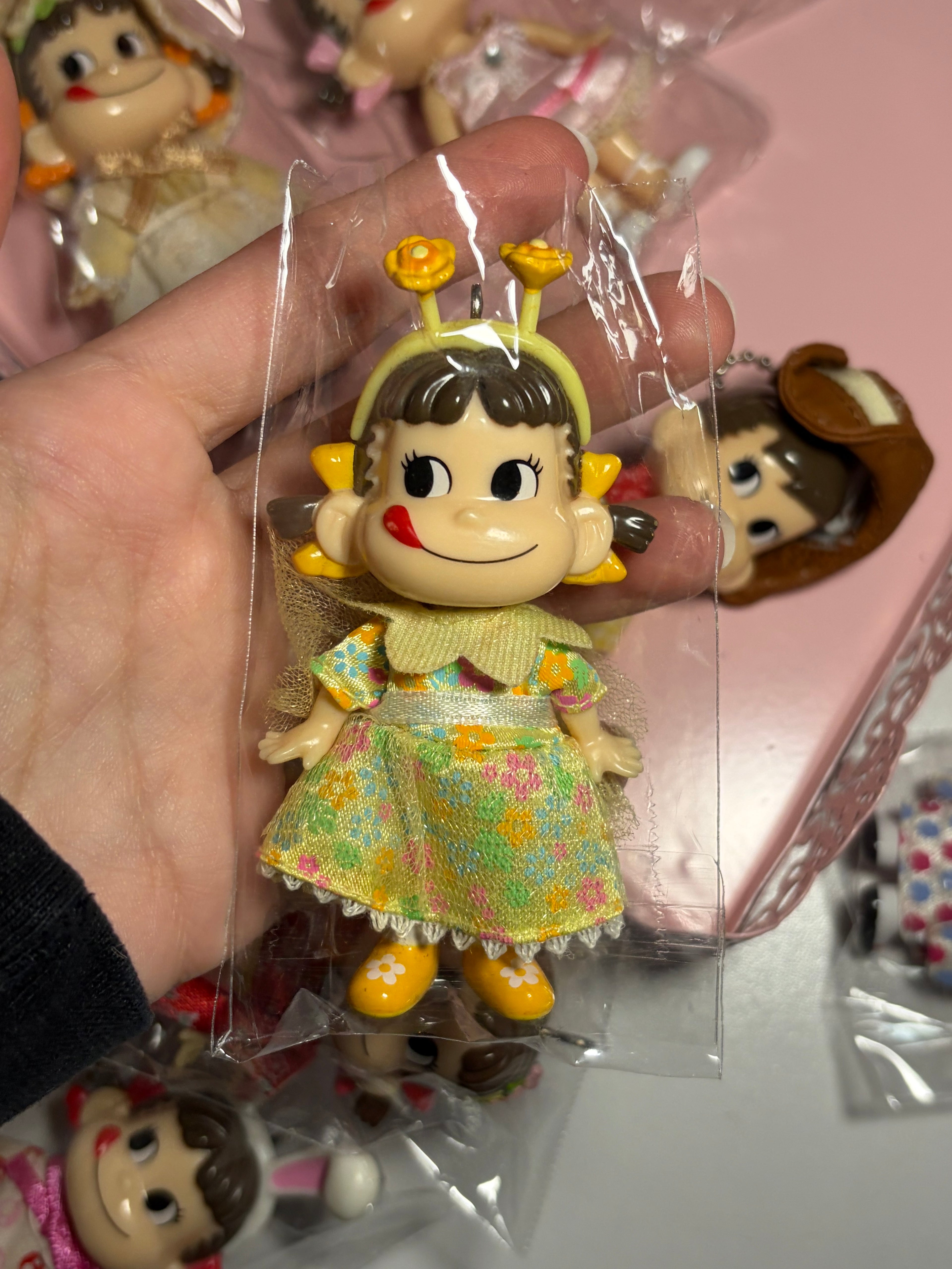 Peko-Chan Figure Keychains