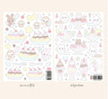 {Angora Lora} Bunny and Monkey Sweet Treat Sticker Sheet