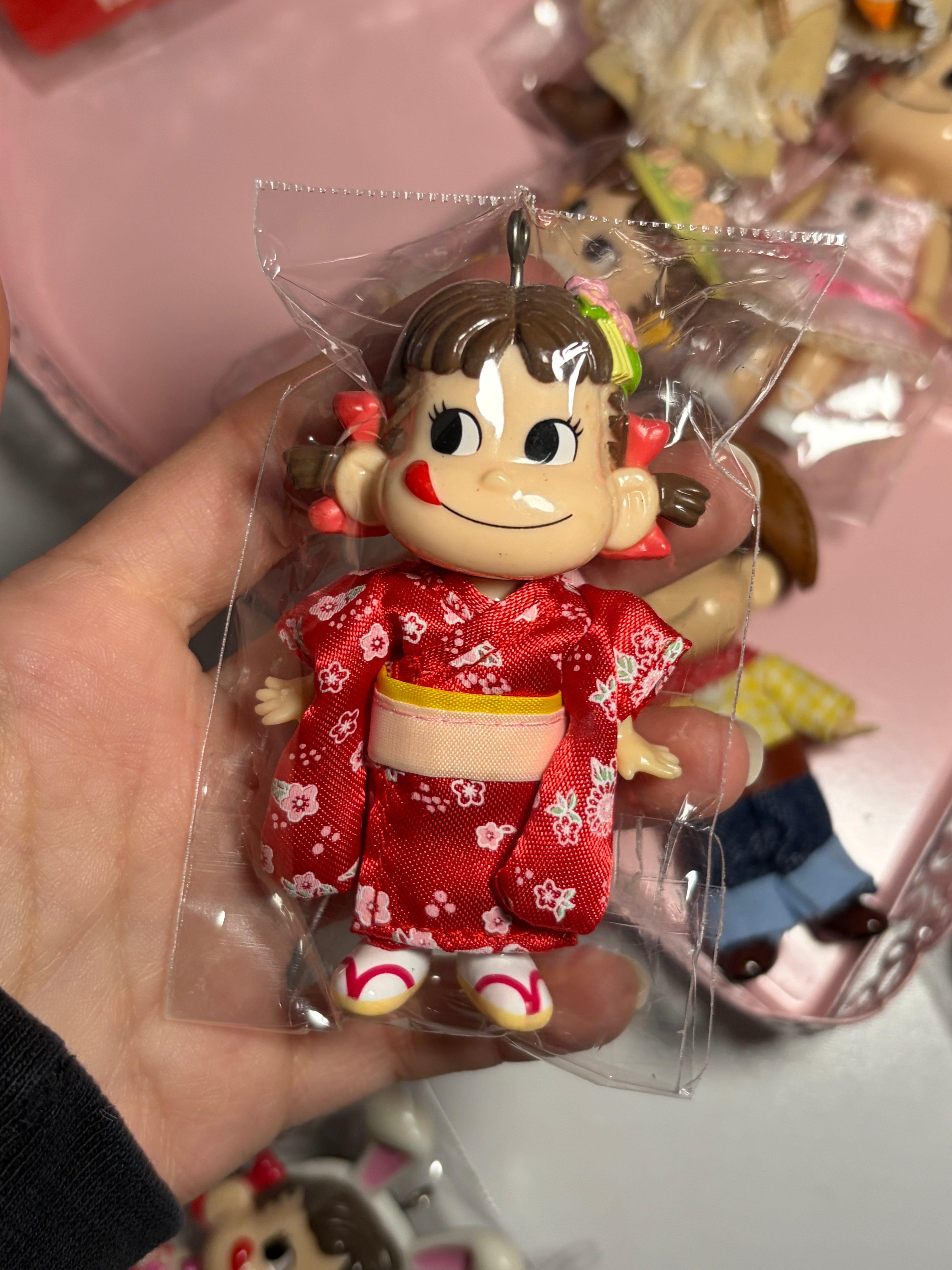 Peko-Chan Figure Keychains