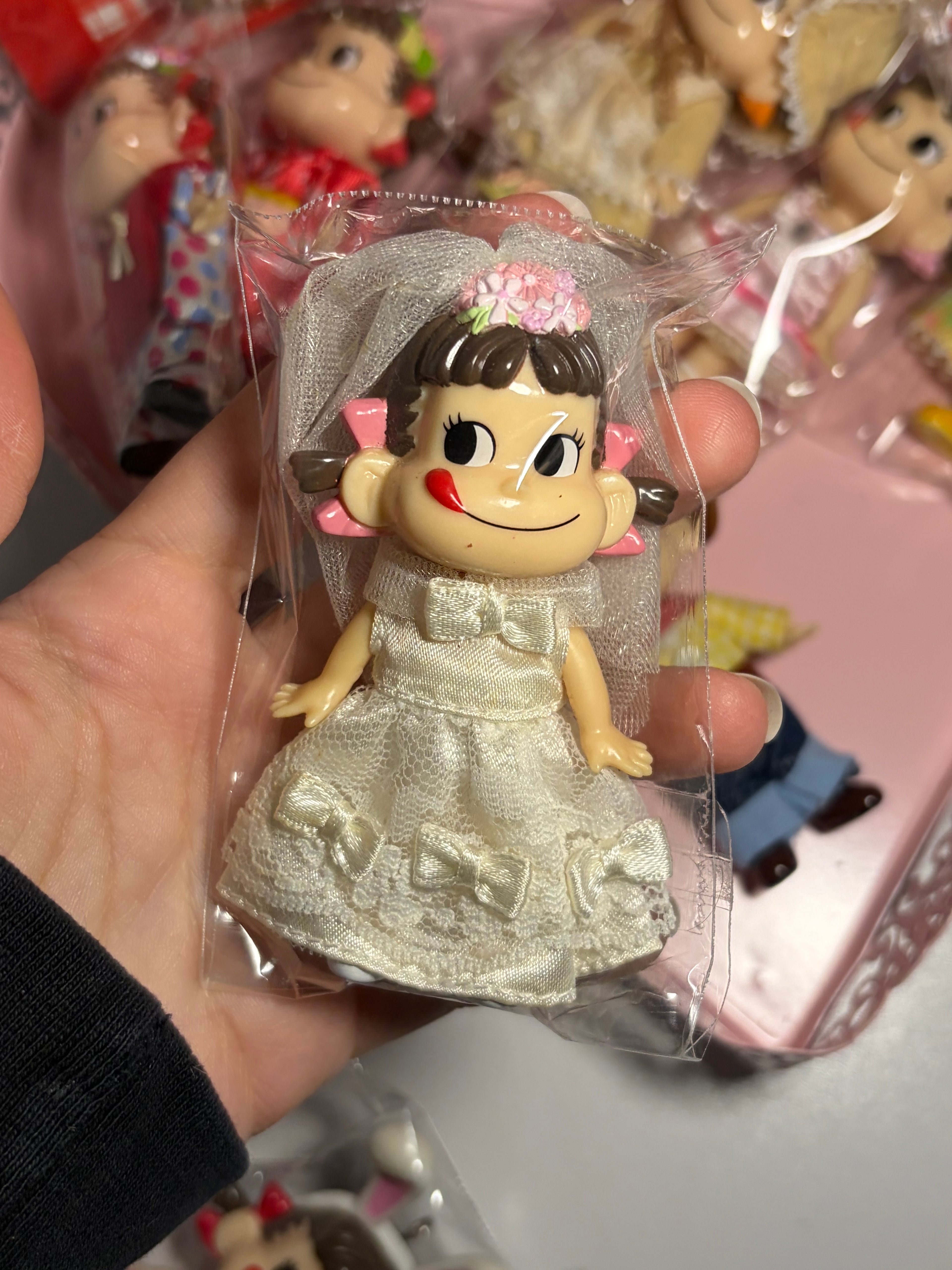 Peko-Chan Figure Keychains