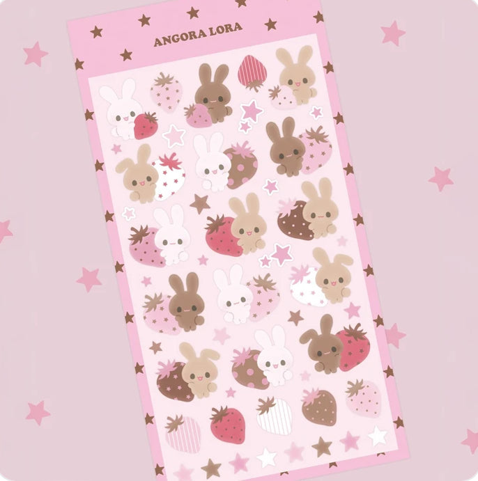 {Angora Lora} Strawberry Bunny