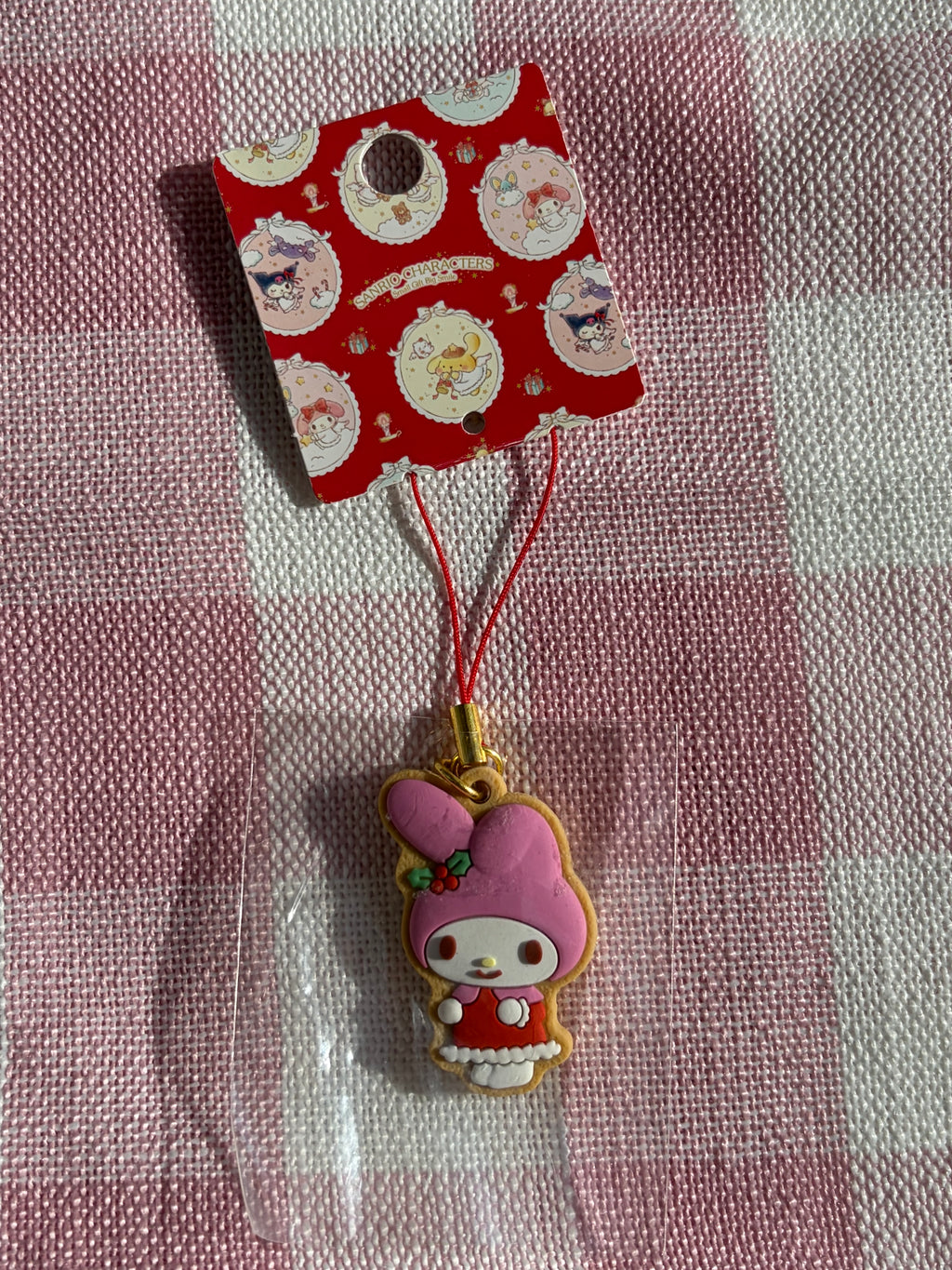 Sanrio Christmas Collection Biscuit Phone Straps