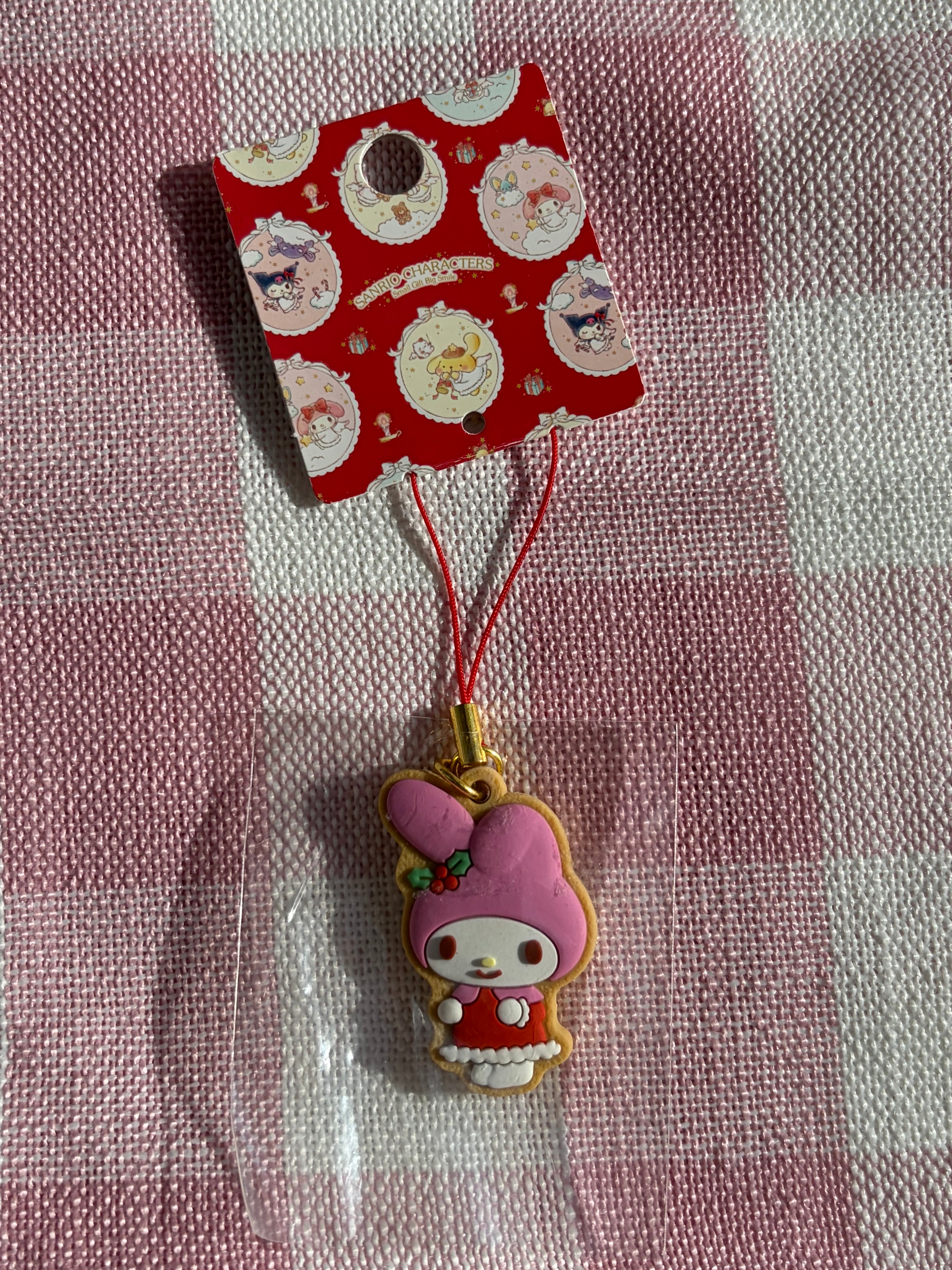 Sanrio Christmas Collection Biscuit Phone Straps