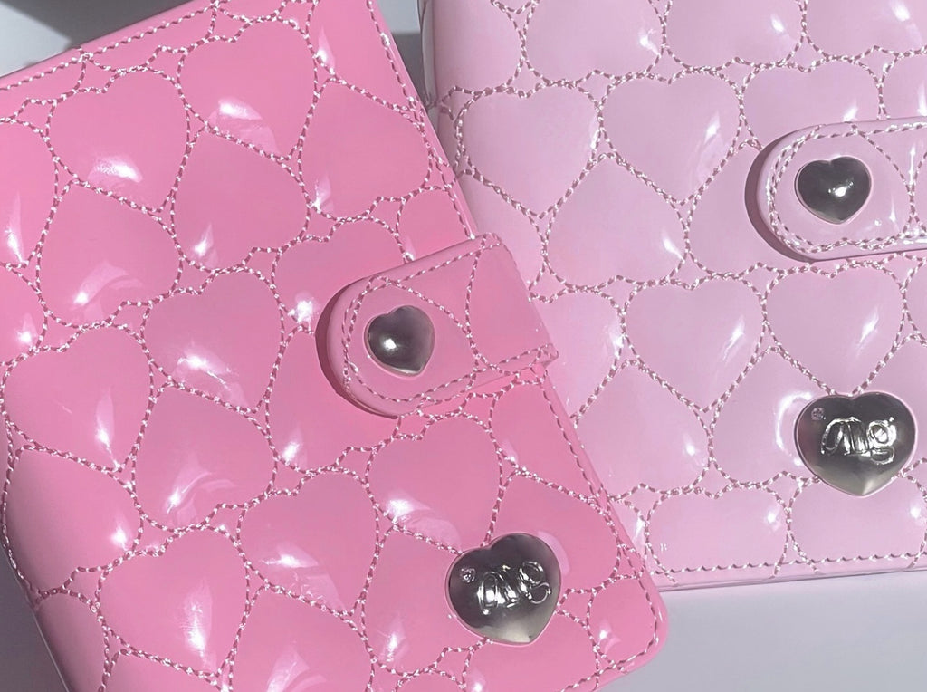 {Mering} A7 Heart Quilting Binder