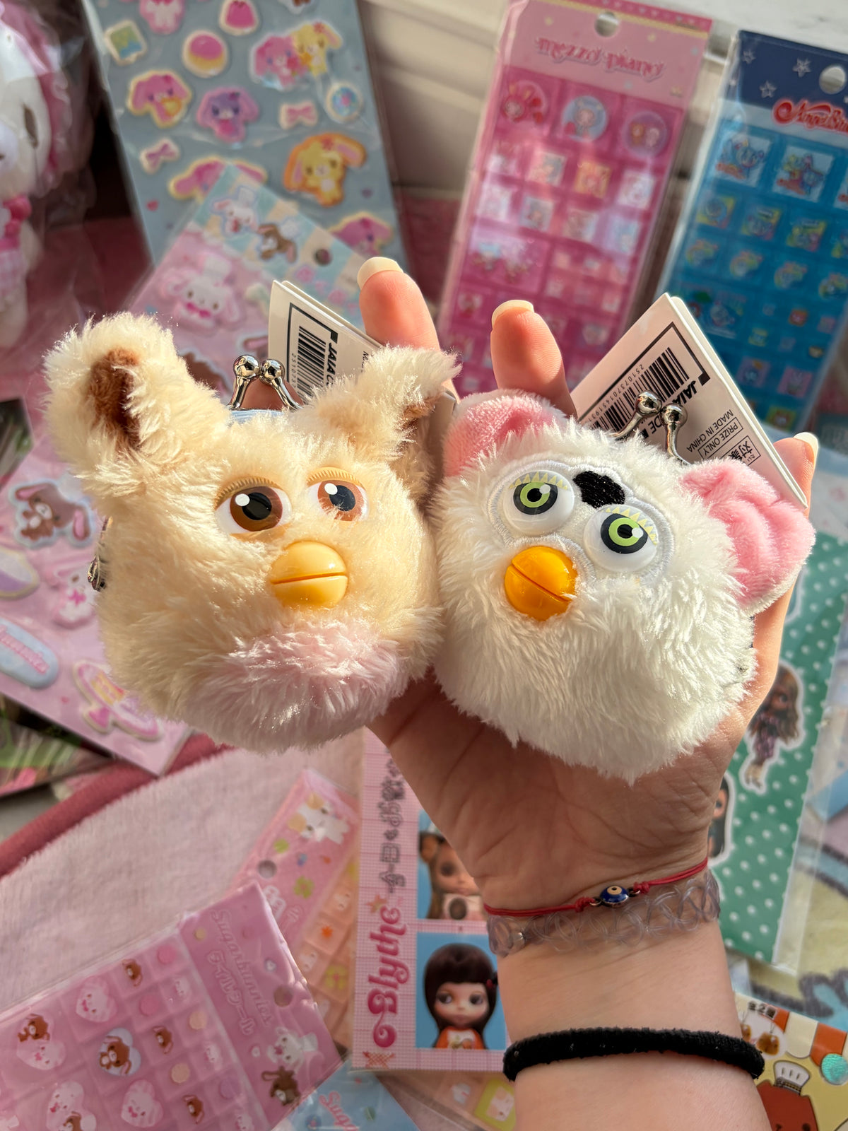Furby Tiny Coin Pouches