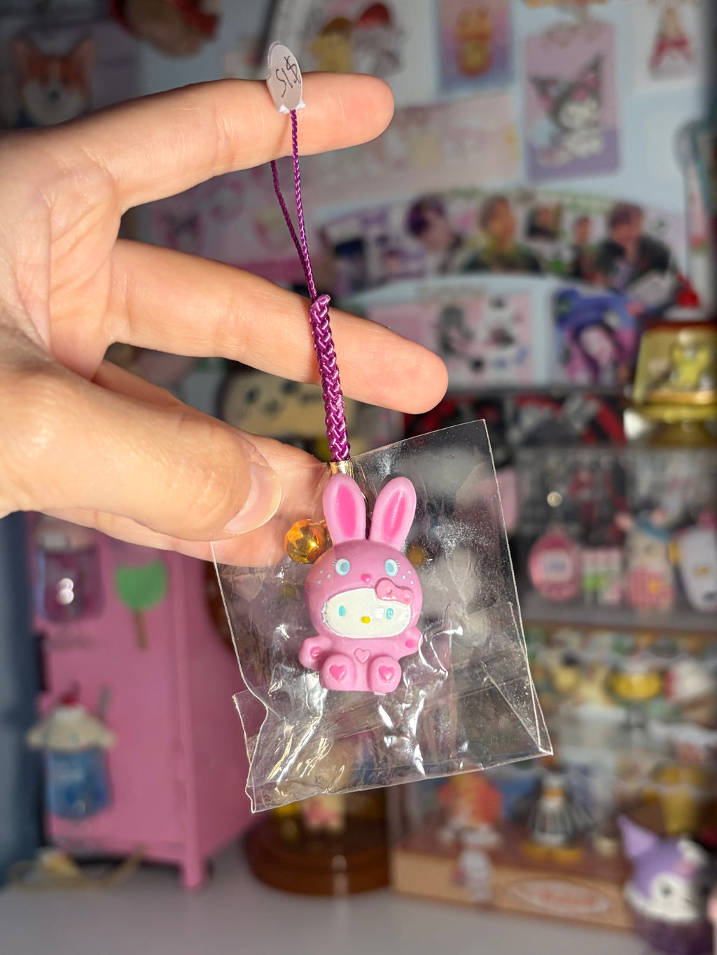 Sanrio 2010 Bunny Collection Phone Strap (Hello Kitty)