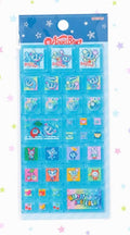 Narumiya Characters Block Stickers (Angel Blue)