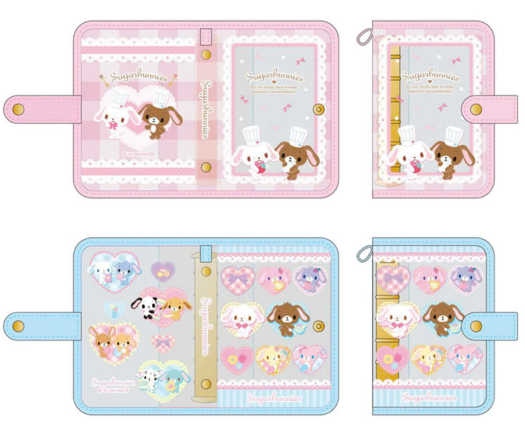 Sanrio Sugarbunnies x SPINNS Collaboration 6-hole Binder