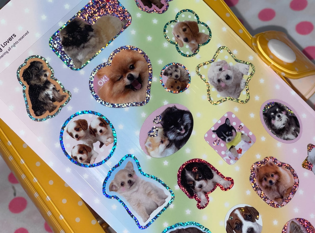 {Mering} Dog Lovers Sticker Sheet