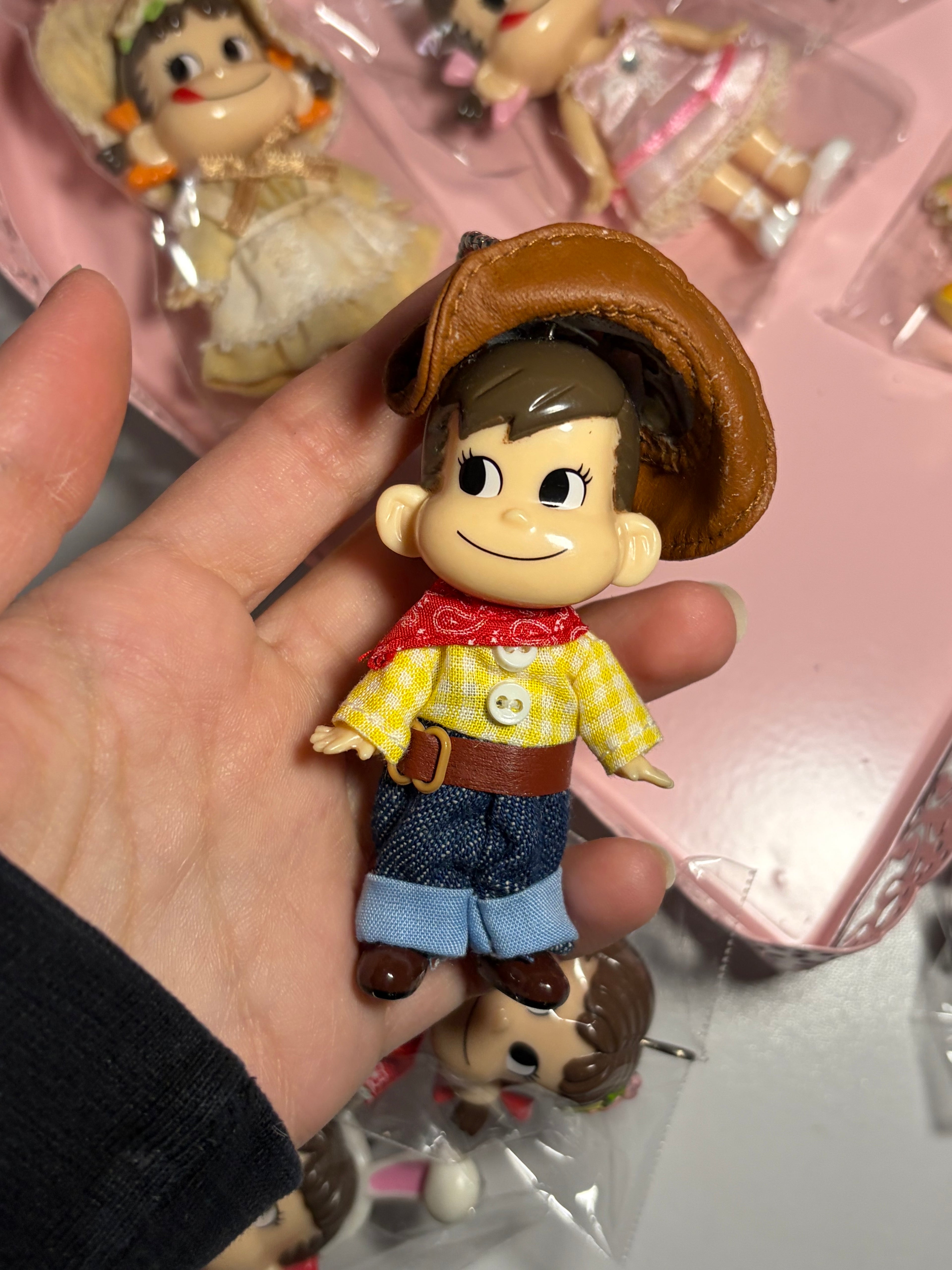 Peko-Chan Figure Keychains