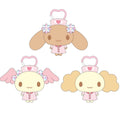 Sanrio CinnamonAngels x SPINNS Plush Keychain (Mocha)