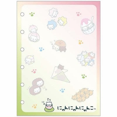 San-x Nyan Nyan Nyanko Sticker Binder