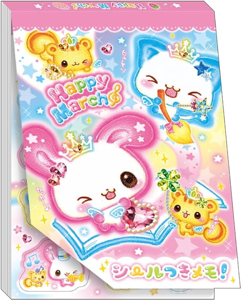 Happy March A6 Notepad with Sticker Sheet