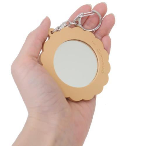 Sanrio Hello Kitty Biscuit Rubber Mirror Keychain