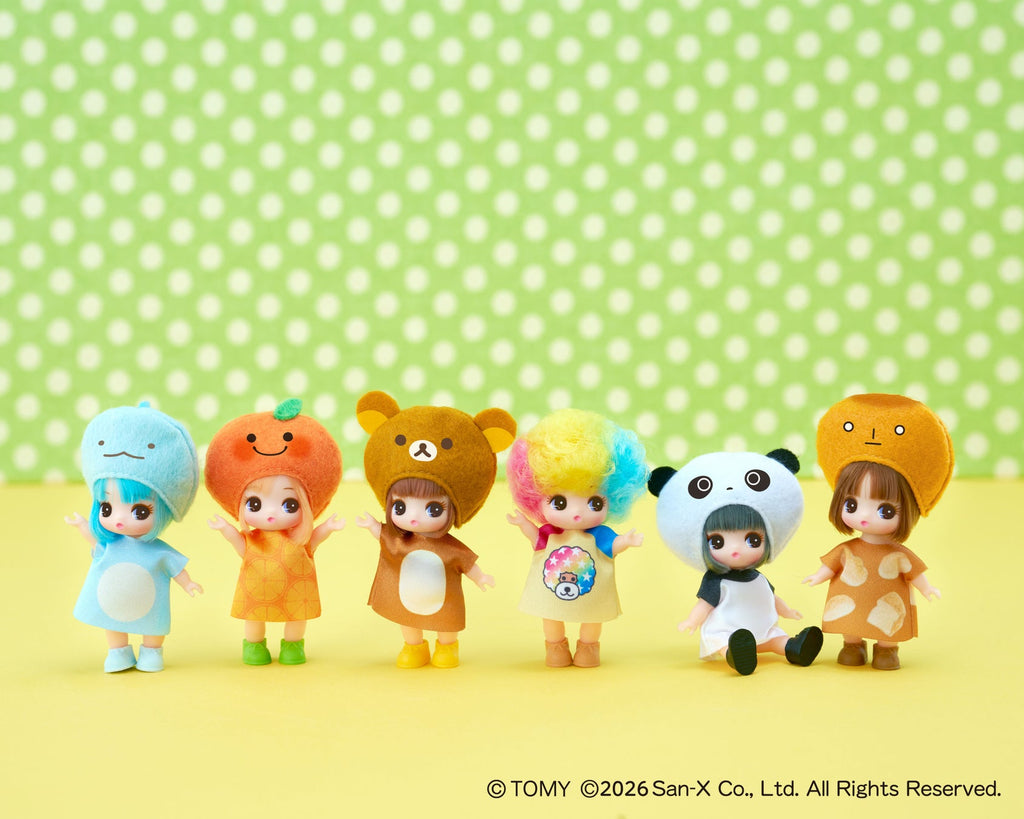 Licca x San-x Doll Figure Collaboration