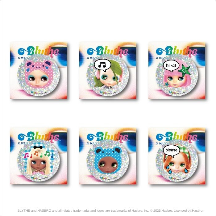 Blythe Puffy Badge