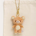 Rilakkuma Plaid Plush Keychain
