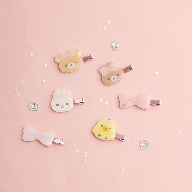 San-x Rilakkuma HairClip Acrylic Make-up Blind Box